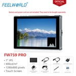 Feelworld FW759 Pro 7-INCH Touch Screen Camera Field Video Monitor 4K Hdmi New. Price: $104.99.