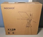 Neewer Basics X12B Aluminum Alloy Liftable Teleprompter 12" For Ipad Open. Price: $88.99.