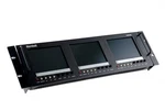 Marshall Electronics V-R53P-SDI Rack Mount 3U Triple Lcd 5" Monitor With Used. Price: $99.95.