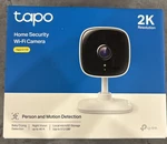 Tp-link Tapo 2K Indoor Security Wi-fi Camera, C110 Night Vision, White Open. Price: $14.99.