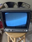 Vintage Sanyo Vm 4090 Black And White Video Monitor Inches Used. Price: $98.00.