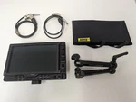 Tvlogic SRM-074W-N 7-INCH Monitor W/gold Mount Used. Price: $495.00.