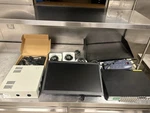 16 Channel Cctv Security System Kit W/ 4 Honeywell Cameras Dvr Monitor Tested Used. Price: $595.00.