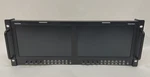 Postium PRM-902A Dual " Lcd Rack Monitor With Hd- Sdi, Waveform, Scope Used. Price: $999.95.