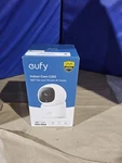 Eufy 2K Smart Security Camera Indoor C220 *as Pictured, New Box* Open. Price: $35.00.