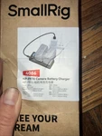 Small Rig 4086 NP-F970 Camera Battery Charger Open. Price: $12.00.