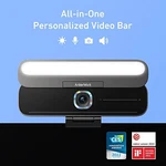 Ankerwork B600 Video Bar 4-IN-1 2K Computer Camera With Speaker Mic Black Used. Price: $159.74.
