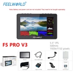 Feelworld F5 Pro V3 5.5 Inch Touch Screen Dslr Camera Field Monitor 3D Lut 4K Used. Price: $101.69.