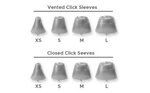 Fcs Pack Of 6 Click Sleeve 2.0 For Sony CRE-C10/E10 Otc Hearing Aid New. Price: $29.49.