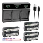 Kastar NP-F570 Battery Triple Charger For Sony NP-F330 NP-F530 NP-F550 New. Price: $13.99.
