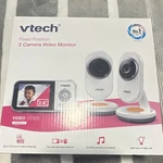 Vtech VM3254-2 Video Monitor Cameras, Two Way Audio, Night Light, Temp New. Price: $38.00.