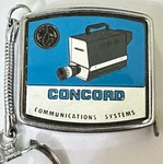 Concord Communications Systems Keychain W/ 78 Tape Measure Used. Price: $40.00.
