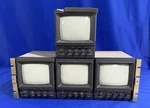 Lot Of 4 Panasonic WV-5200B Cctv 5" Crt Video Monitors Black & White *see Desc* For. Price: $180.00.