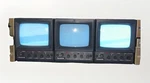 Panasonic WV-5200 Series Triple Crt Video Monitor Rack Used. Price: $319.97.