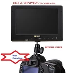 Lilliput 7" 667GL-70NP/H/Y Camera Hdmi Field Monitor + LP-E6 Battery For 5D New. Price: $159.00.