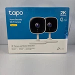 Tp-link Tapo C110P2 2K Home Security Wi-fi Camera 2-PACK White New. Price: $40.81.