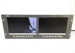 Wohler RM-4290W-HD Dual 9" Widescreen Lcd Video Monitor Damaged Display For. Price: $125.00.