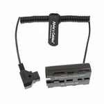Np-f Dummy Battery D-tap Coiled Power Cable For Sony F550 F570 F970 Atomos New. Price: $39.99.