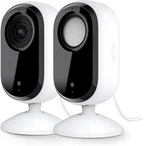 Pc Arlo Essential Security Cameras 2K, Indoor Only, 2ND Gen, Baby & Pet Monito Open. Price: $22.99.