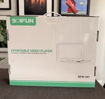 Boifun BFN-161 Portable Dvd Player 17.5" Swivel Screen High Volume Speaker Black New. Price: $65.00.