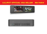 Lilliput Dual 7" RM-7028S 3G-SDI Hdmi 3RU Rack Monitor For Live Broadcast +tally New. Price: $569.00.