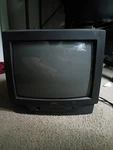 Jvc C-13110 13" Crt Tv 480I Ntsc Black W/ Remote Coax Composite (tested) Used. Price: $115.00.