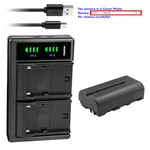 Kastar Battery LTD2 Charger For Came-tv Hdmi Av, 5.5" Ips Field Monitor New. Price: $30.99.