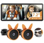 Babyvue BV3 Pro Dual Car Camera See Kids Clearly With 7.2" Hd Screen... New. Price: $69.87.