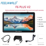 Feelworld F6 Plus V2 Inch Dslr Camera Field Monitor Touch Hdr 3D Lut 4K Hdmi New. Price: $142.49.