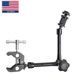 11INCH Articulating Magic Arm+super Clamp For Camera/lcd Monitor/led Video Light New. Price: $14.21.