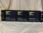 Unmark VM03 Mkii Triple 3-SCREEN Lcd Monitor A/v Dj Tested Working. Used. Price: $275.00.