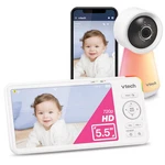 V-tech 5.5" Hd Smart Fixed Position Video Baby Monitor New. Price: $48.99.