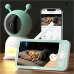 Boifun 5" Baby Monitor, 2K Wifi Camera Via Screen And App Control,ptz New. Price: $89.99.