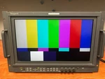 Ikegami 17" Hd-sdi Lcd Multiformat Pro Broadcast Monitor HLM-1750WR Rack Mount Used. Price: $699.99.