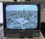 Sony PVM-97 Black And White Surveillance Video Monitor Used. Price: $205.00.