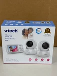 Vtech VM923-2 Baby Monitor, 2.8 Screen, 1000FT Range, Pan-tilt-zoom New. Price: $89.99.