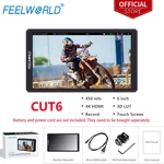 Feelworld CUT6 Inch Dslr Recording Field Monitor Touch 4K Hdmi USB2.0 Recorder New. Price: $246.99.