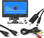 7 Inch Small Hdmi Vga Av Rca Monitor 1080P Second Screen For Pc/security... New. Price: $87.97.