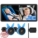Babyvue BV3PRO Dual Car Camera 7.2" 1080P Hd Monitor New. Price: $129.99.