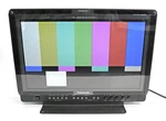 Panasonic BT-LH1760 Video Monitor W/hoodman, Gold-mount Battery Rig, Stand Used. Price: $350.00.