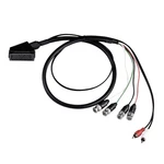 Female Rgb Euro Scart To 4 Bnc & 2 Adapter Cable For Sony Pvm Bvm Series New. Price: $26.99.