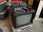 Sony PVM-2030 Trinitron Crt Rgb Monitor With SS-X6A Speakers And Flight Case Used. Price: $1175.00.