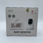 Vava 5" Hd Display With Camera And Audio Baby Monitor 2.4 Ghz White New Open Box. Price: $69.95.