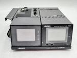 Leader Lbo 5864 & Lvm 5863A, Mini Color Picture/audio Monitor, Waveform Display Used. Price: $199.99.