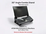Combo Stand For Blackmagic Atem Mini Extreme & Monitor Up 48MM New. Price: $29.99.