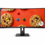 Philips 346B1C 34" 3440X1440 Qhd Va Lcd Ultra Wide Curved Monitor New. Price: $453.36.
