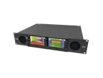 Wohler AMP2-16V-3G Dual 4.3 In Oled Hd/sd-sdi 16-CHANNEL Audio Video Monitor Used. Price: $4800.00.