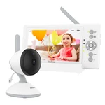 Jousecu Baby Camera Monitor 29-HOUR Battery 5 Inch Large Split-screen Video New. Price: $95.90.