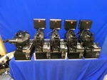 Ikegami HDK-95C1 3G Studio Cameras Qty W/ OCP-300, BS-98 Ccus, Viewfinders Used. Price: $81250.00.