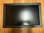 Sony LMD-1750W 17" Lcd Monitor Minor Scratches With Bkm 243HS Hd Sdi Card Used. Price: $200.00.
